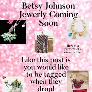 Betsy Johnson Jewerly Coming Soon